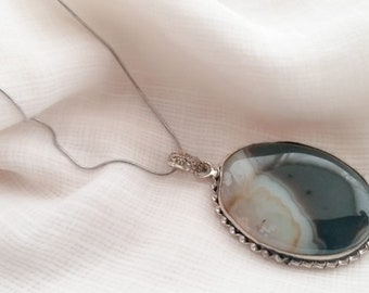 Moonstone pendant  necklace, unique gift, women's jewelry, necklace