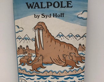 Vintage 1977 Walpole By Syd Hoff Hardcover Children's Book An Early I Can Read Book Storybook