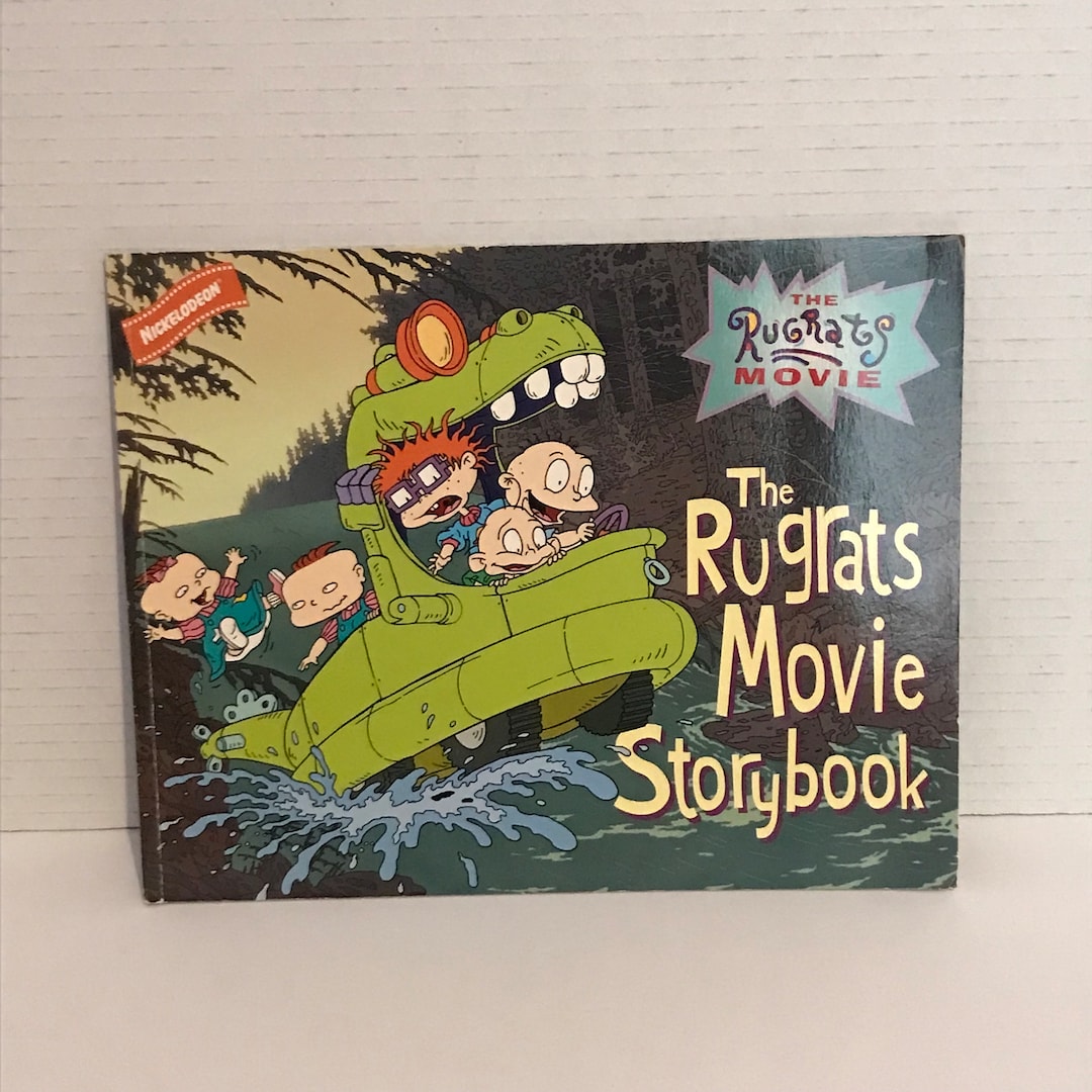 Vintage 1998 Nickelodeon the Rugrats Movie Storybook Paperback Children ...