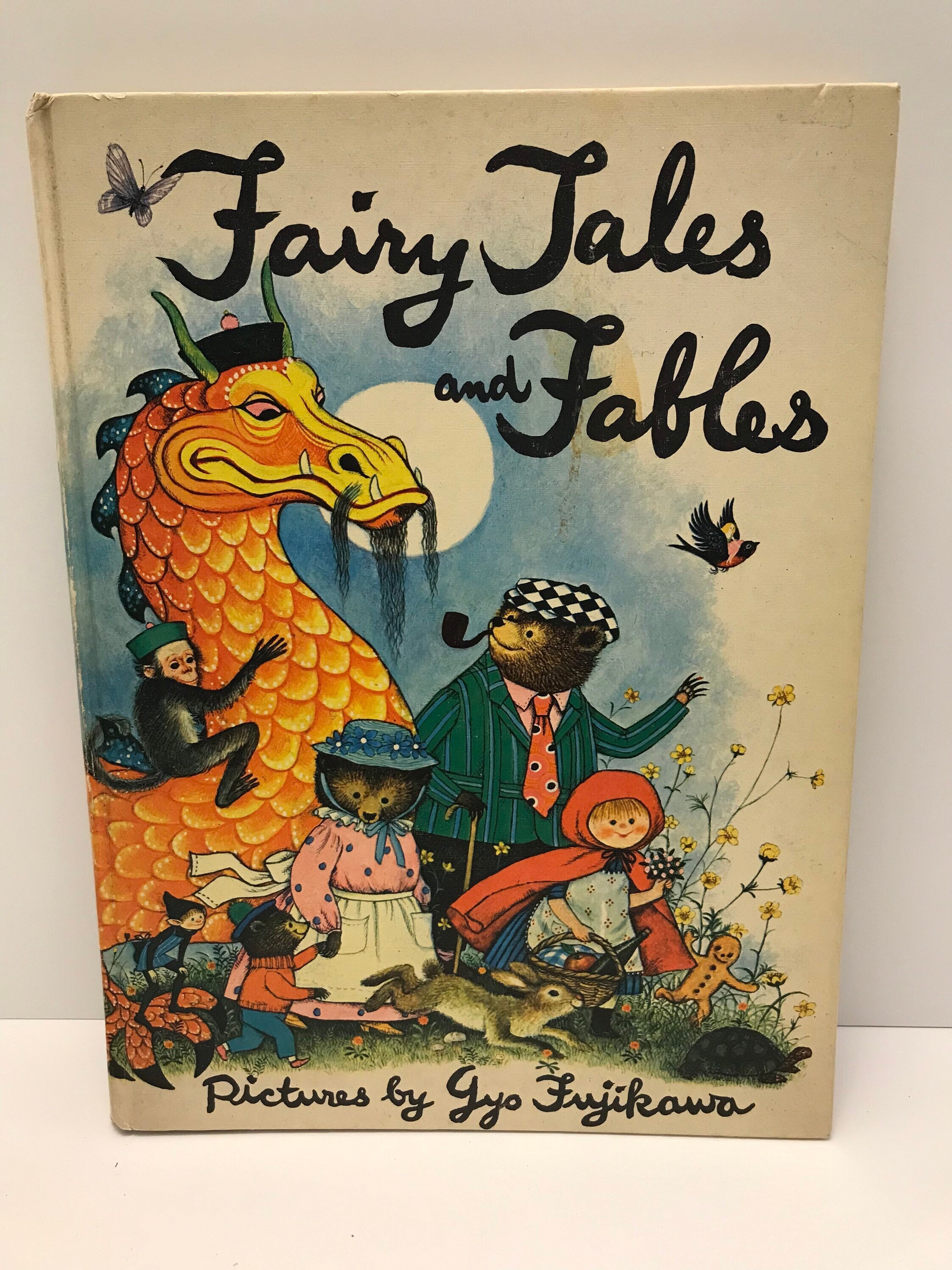 Vintage 1971 Fairy Tales and Fables Hardcover Childrens Book - Etsy
