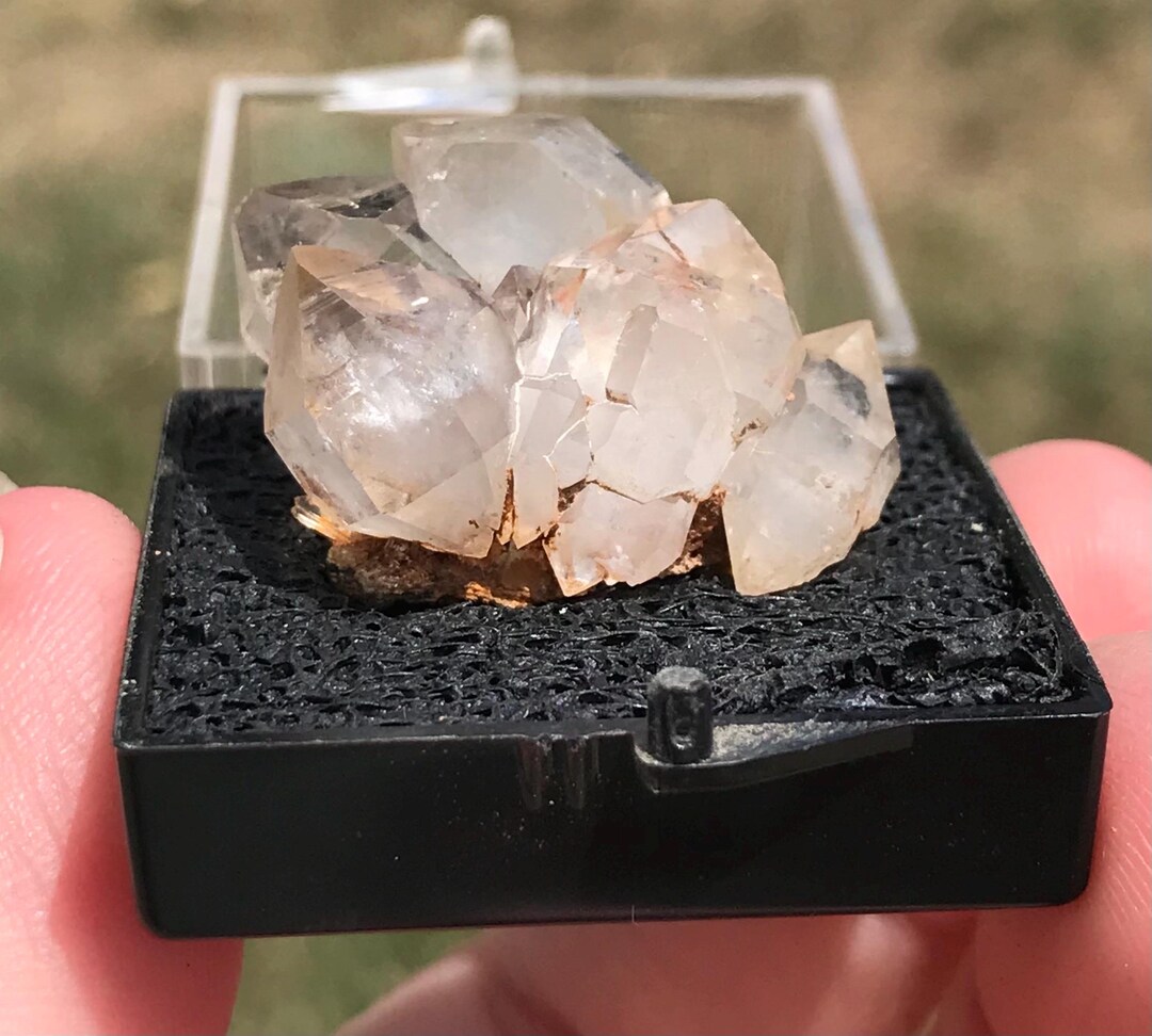 Clear Quartz Xl’s Crystal Thumbnail Micro Mount Mineral Specimen in ...