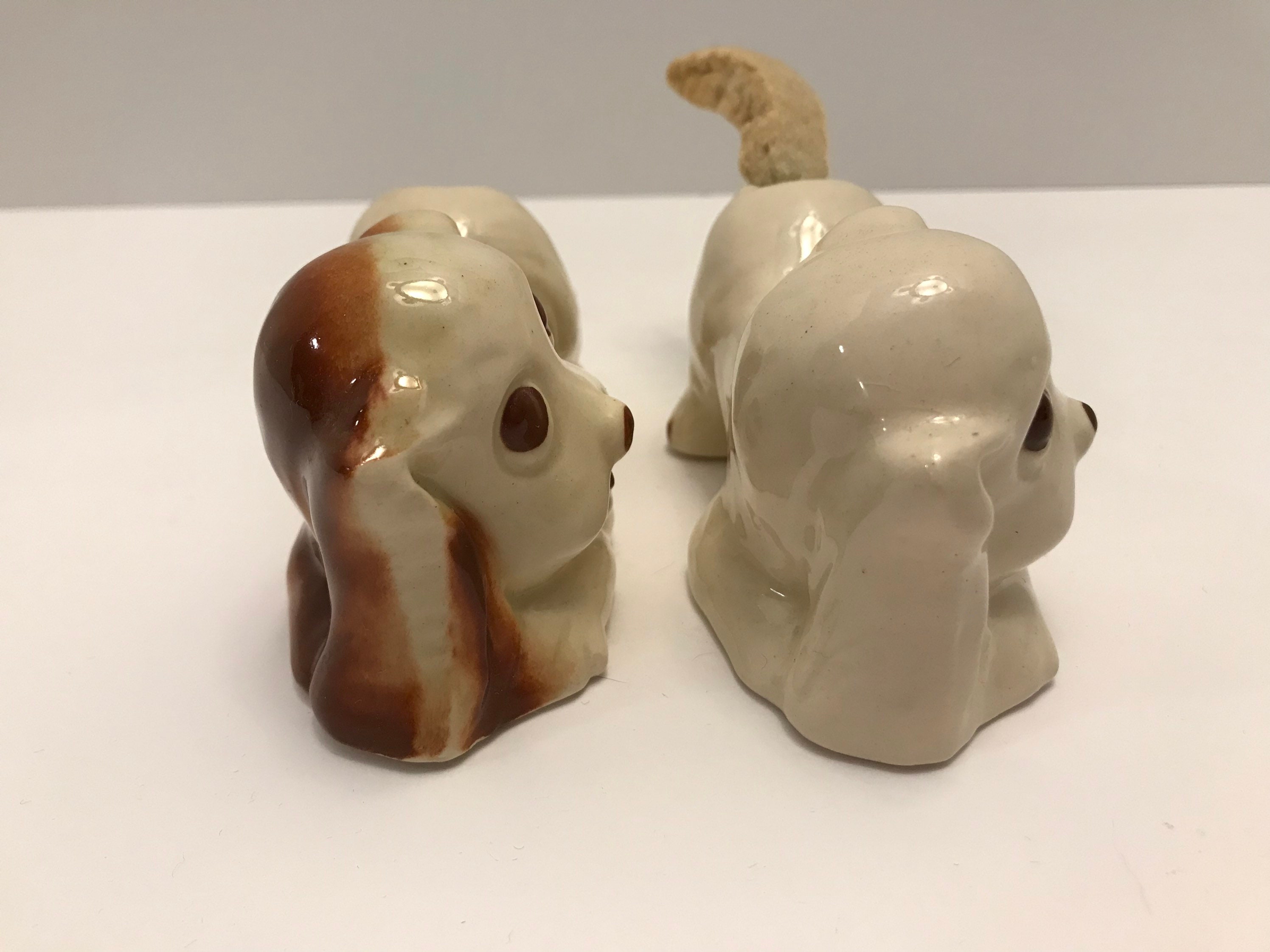 Vintage Pair of Cocker Spaniel Dog Pen Holders Etsy