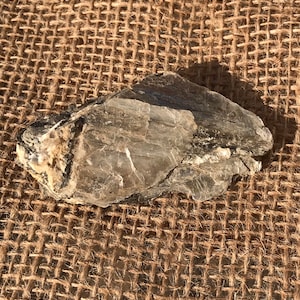 Biotite Mica Mineral Specimen In Display Case From Mount Mica, Paris, Maine Old Stock Inventory