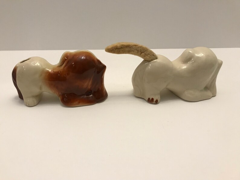 Vintage Pair of Cocker Spaniel Dog Pen Holders Etsy