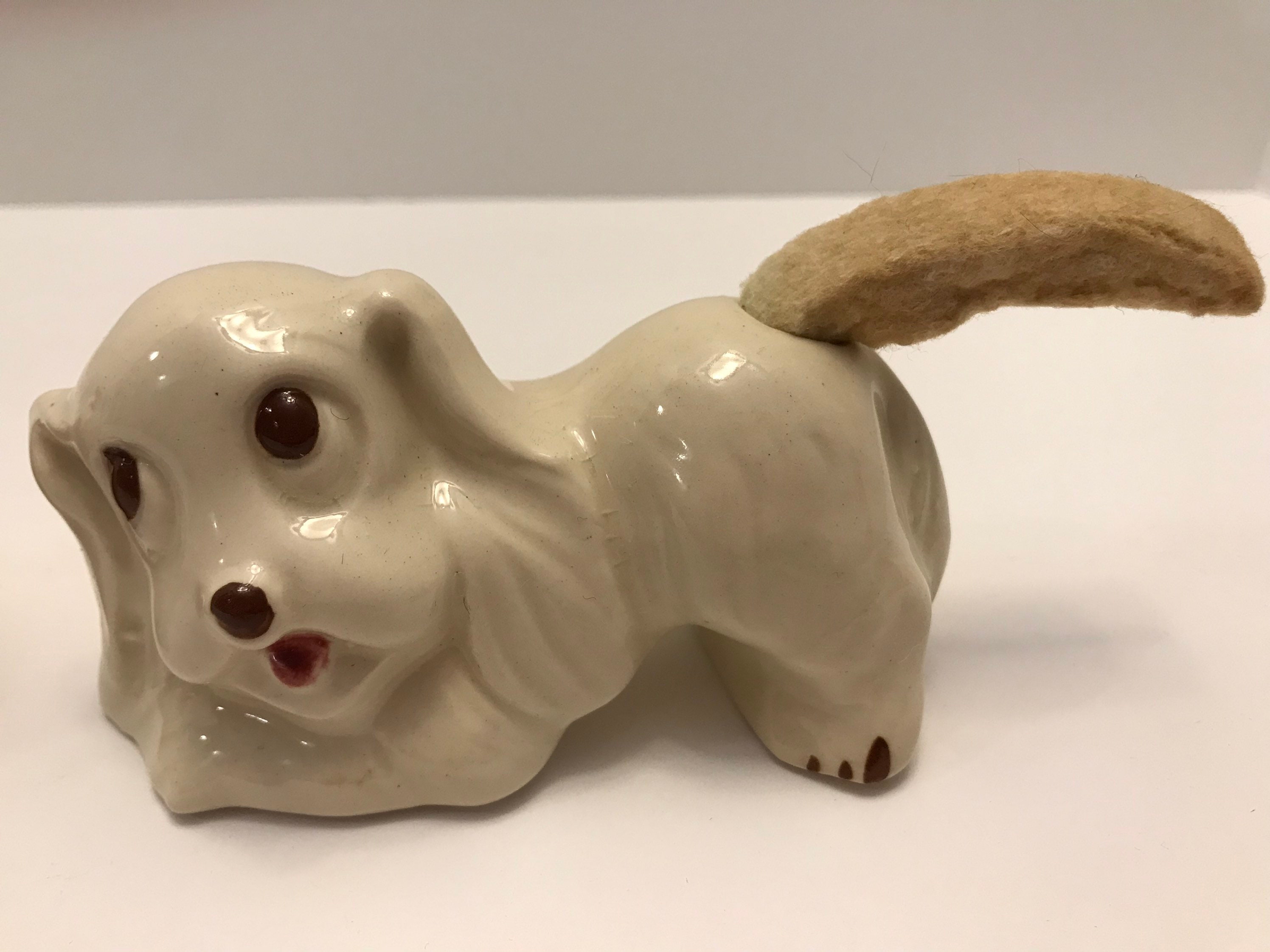 Vintage Pair of Cocker Spaniel Dog Pen Holders Etsy