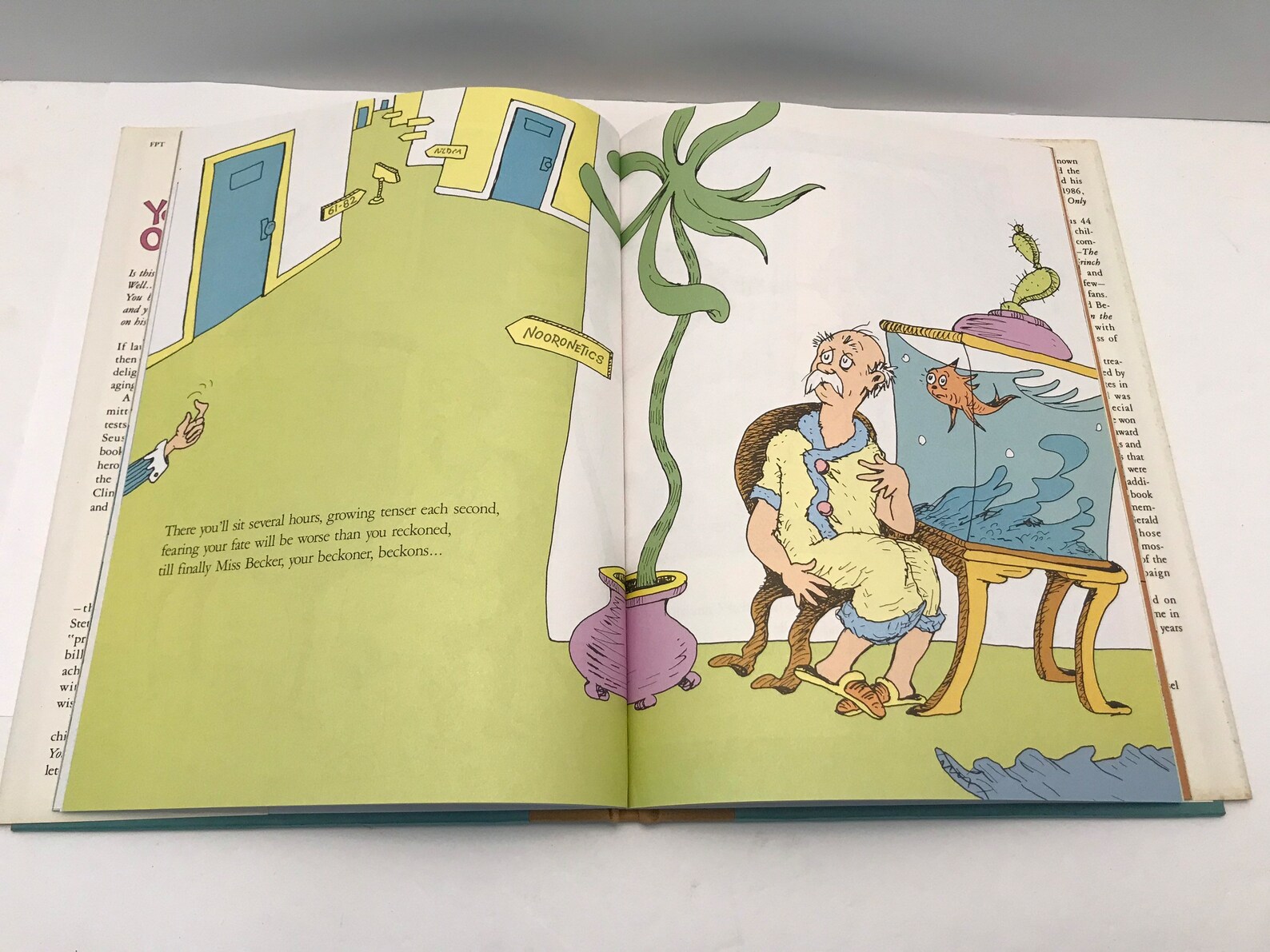 Vintage 1986 youre only old once a book for obsolete children hardcover