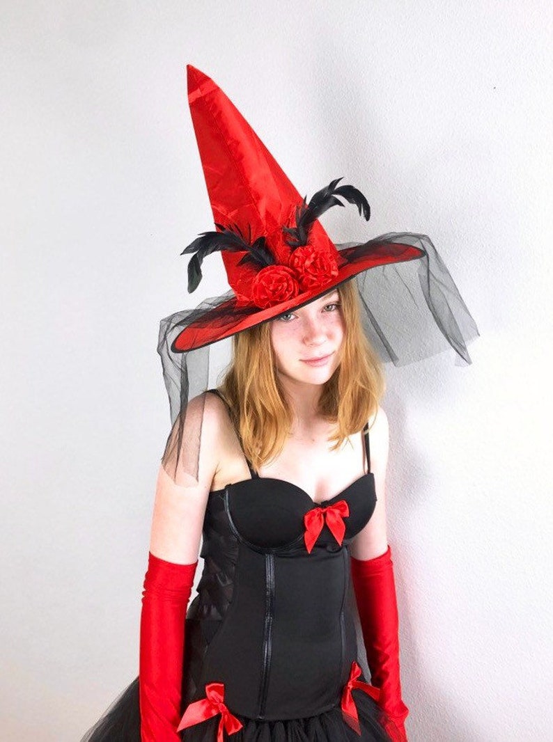 Red And Black Witch Original Costume