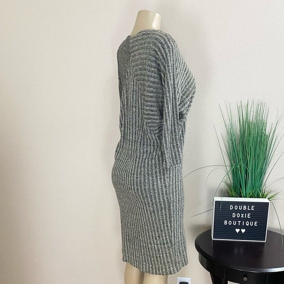 WILD ROSE | Vintage Striped Knit Dress Sz 3/4 - image 4