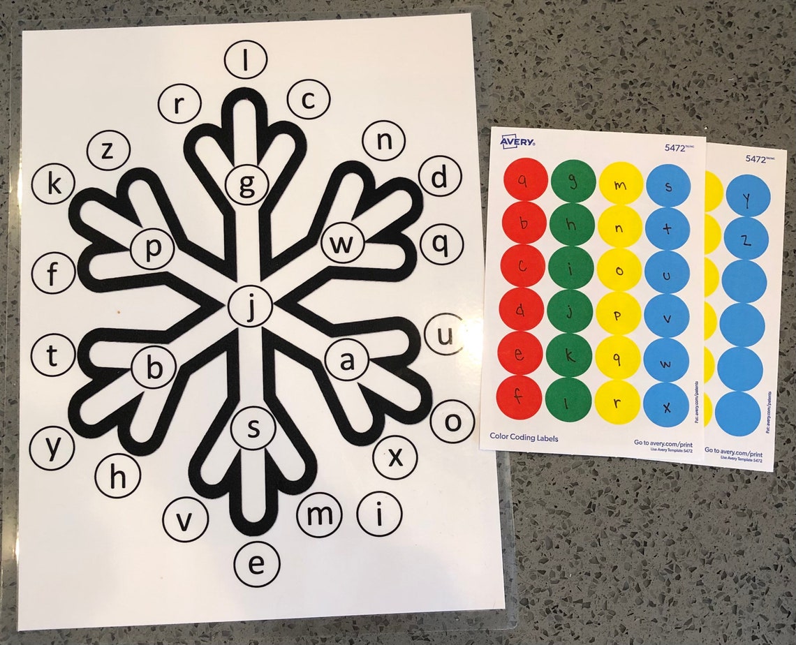 Dot Sticker Educational Worksheets Etsy Canada