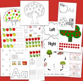 A is for Apple Activity Booklet - Etsy