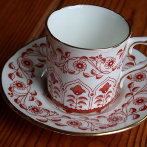 Rougemont Royal Crown Derby Demitasse Cup and Saucer