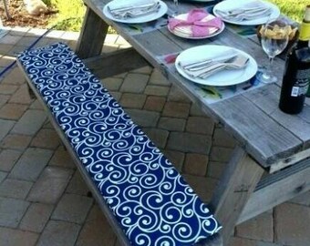 padded picnic bench covers