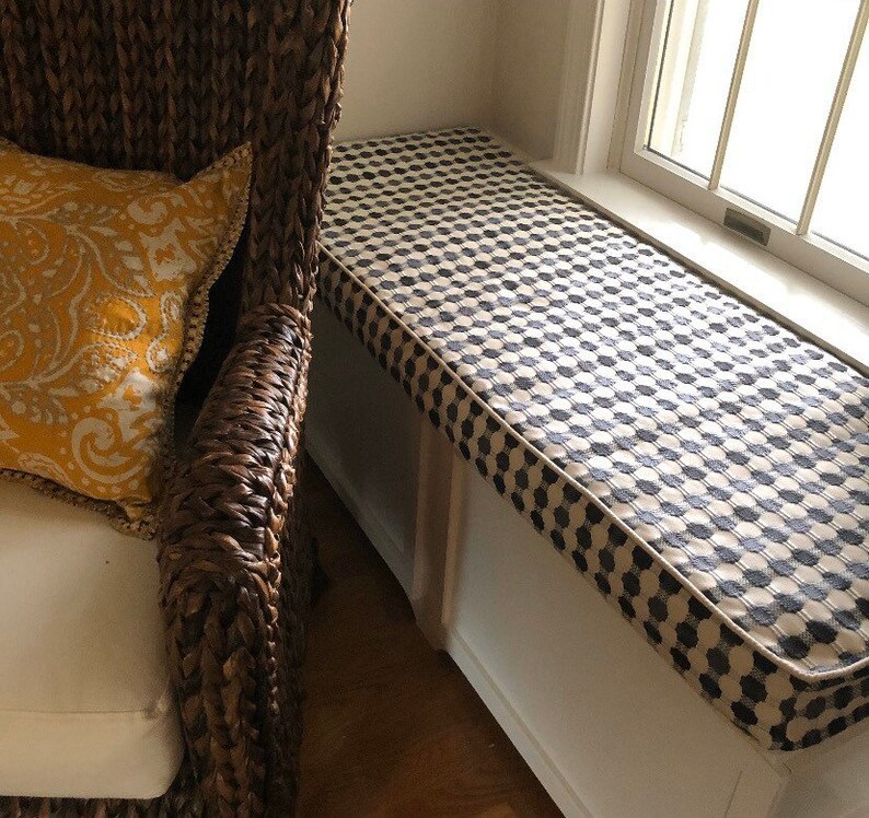 Bay Window Seat Cushions Custom Made to Order PLEASE READ Etsy UK