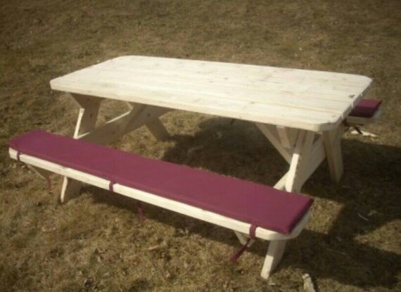 Picnic Bench Cushions Etsy