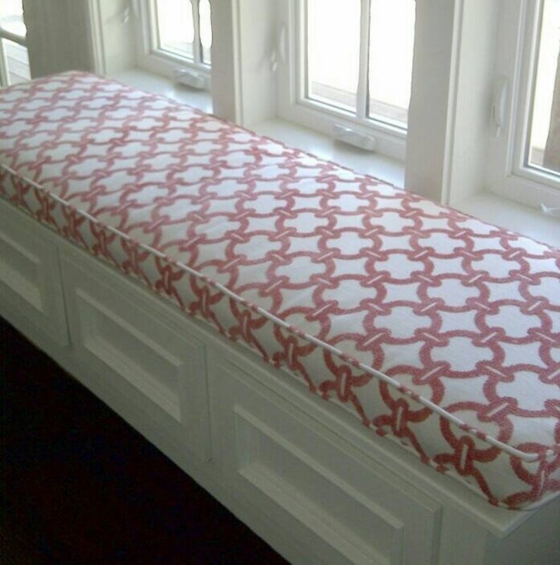 SALE Custom Made Bench Cushions PLEASE READ the Etsy