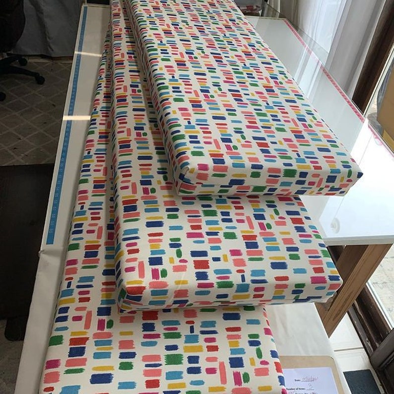 Custom Made to Order Bench Cushions PLEASE READ the Etsy