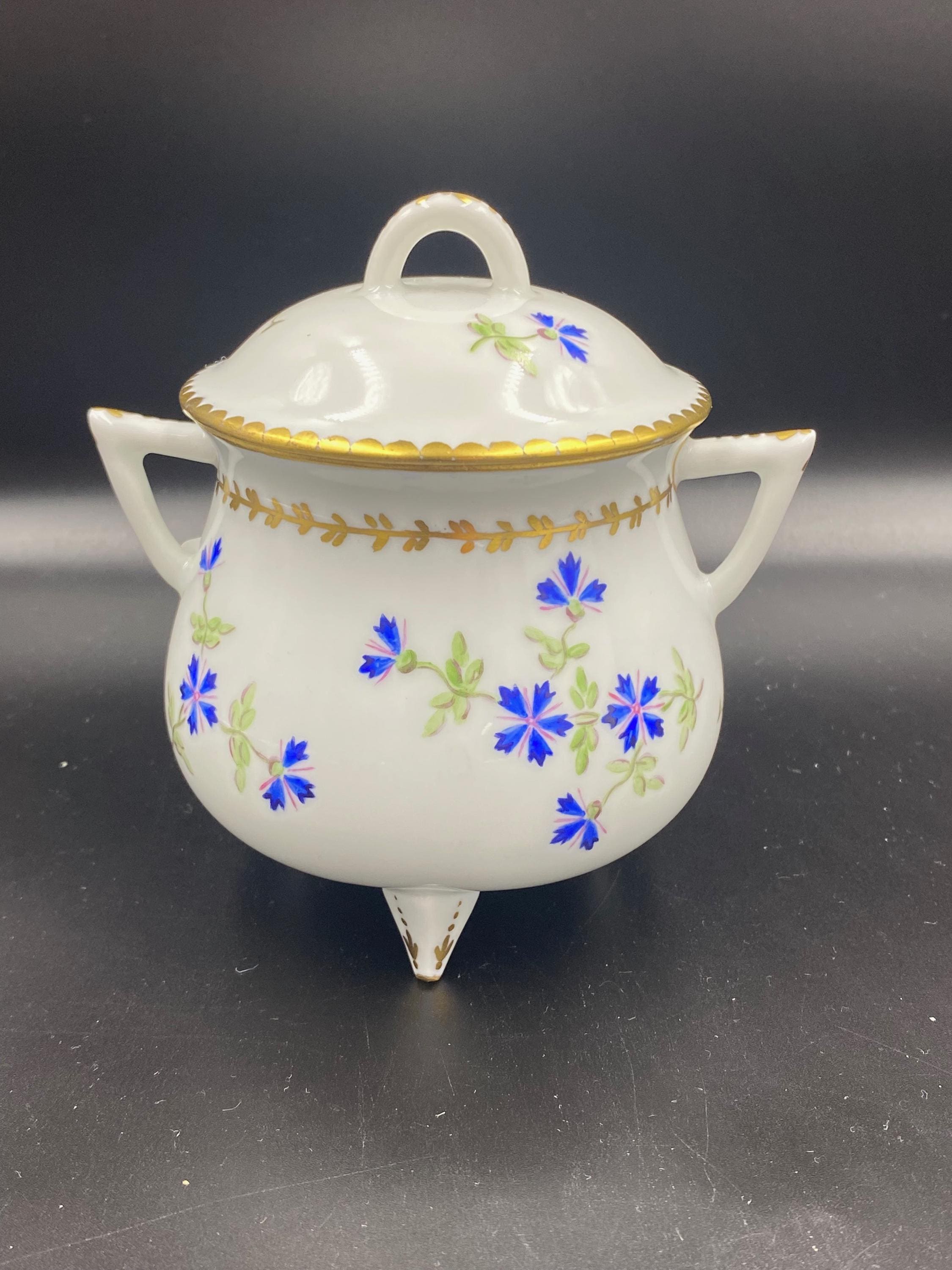 リモージュ 花柄 3点セット Limoges blue cornflower - Etsy 日本