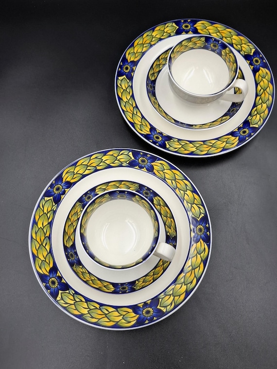   Blue Pheasant セット Royal Copenhagen Blue Pheasant Set 2 Trio Vintage Tea Coffee Сup