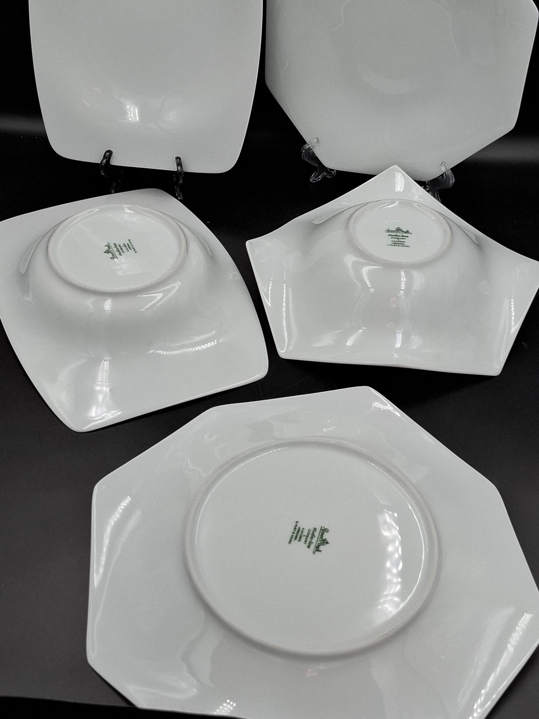 ヴィンテージ ローゼンタール セット 5ピース デザイナー磁器プレート