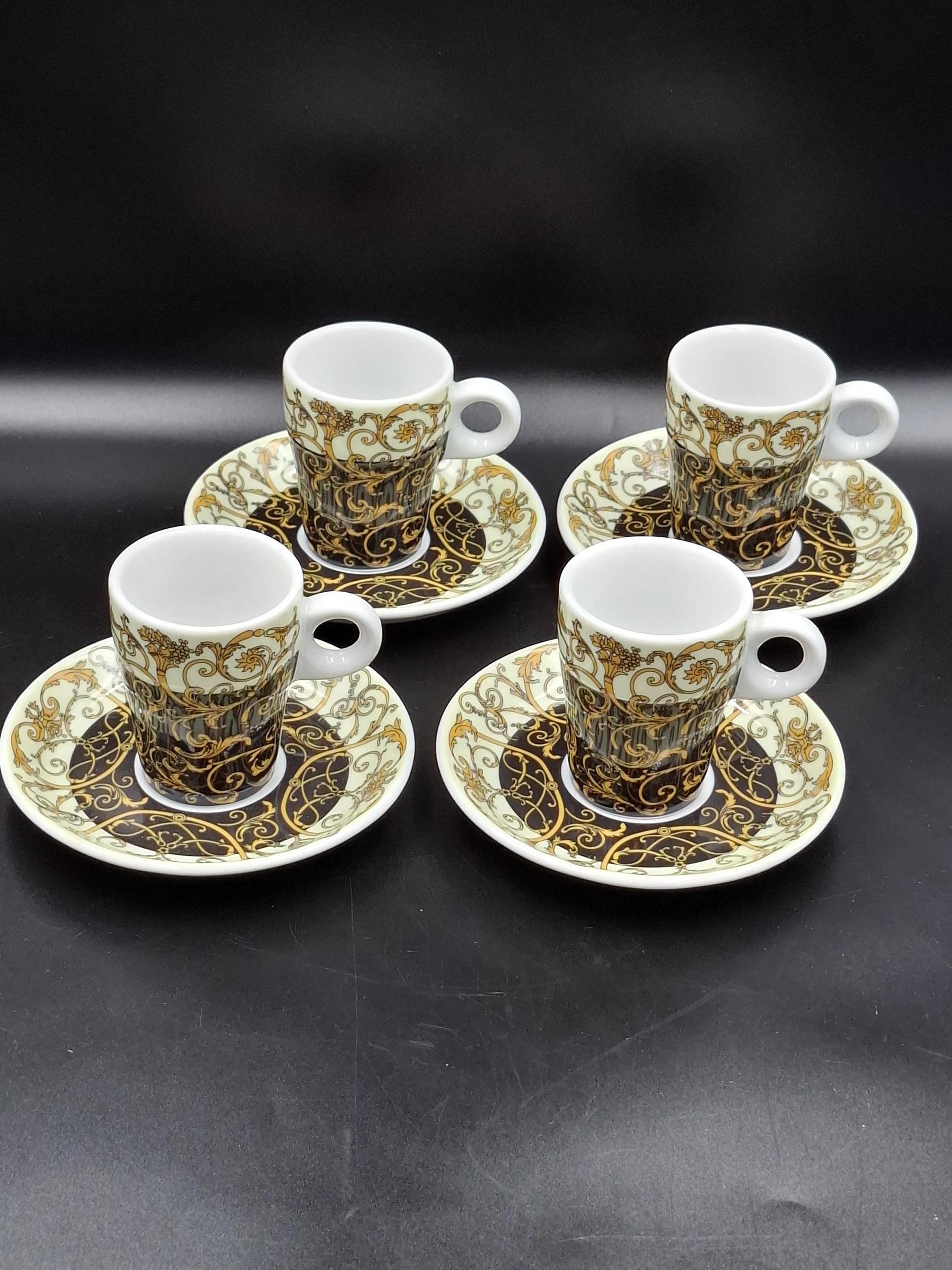 Vintage Set 4piec Tea Coffee Сup Saucer Langenthal Suisse