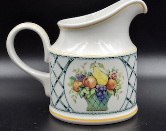 Vintage Villeroy & Boch Milk Jug: 1970s German Porcelain Creamer