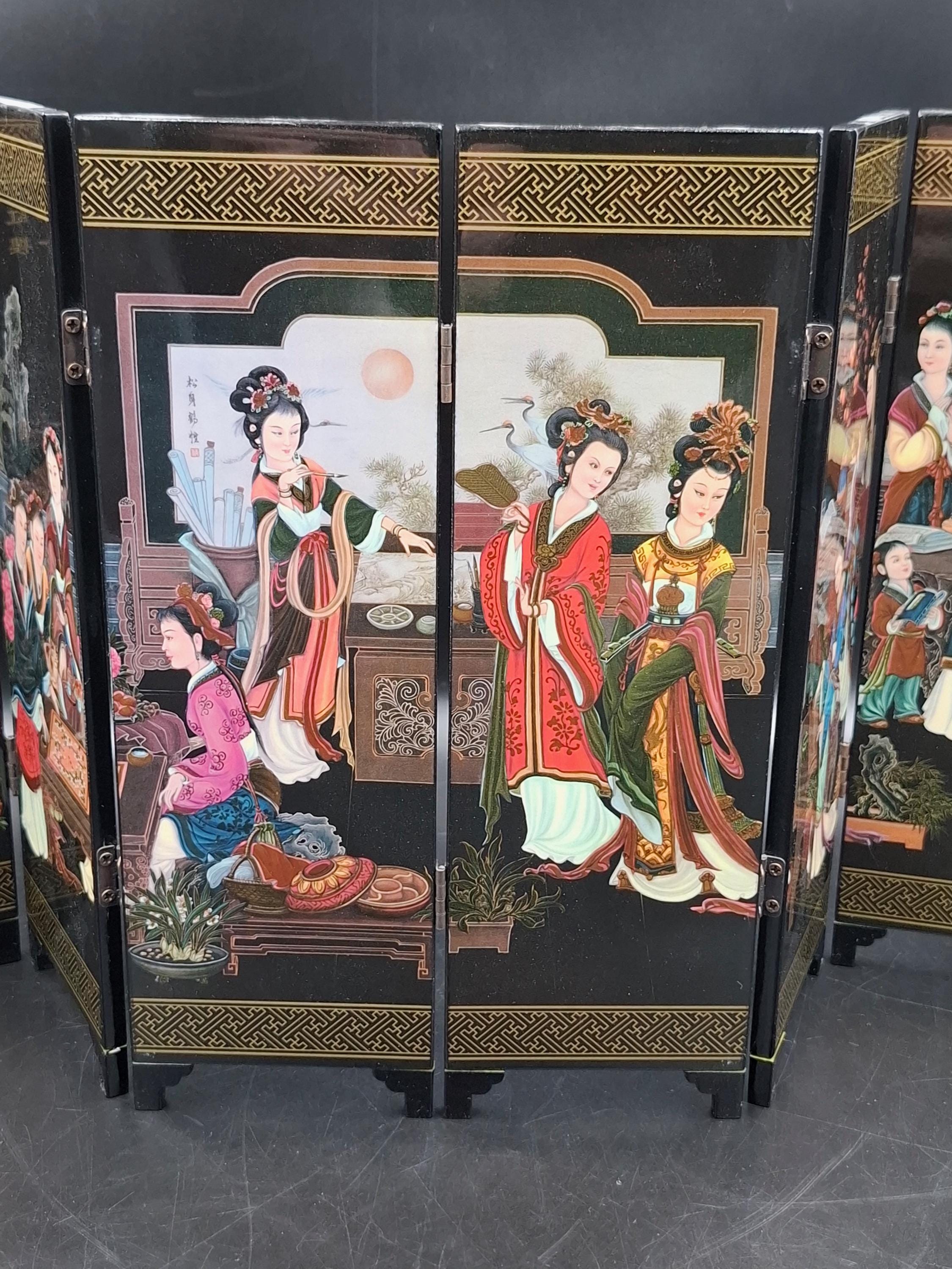 シャンシャン　パネル 6 Panel Chinese Screen - Etsy