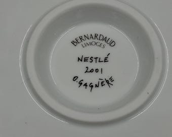 Rare Bernardaud Limoges X Nestlé 2001 Collector's Set by Olivier