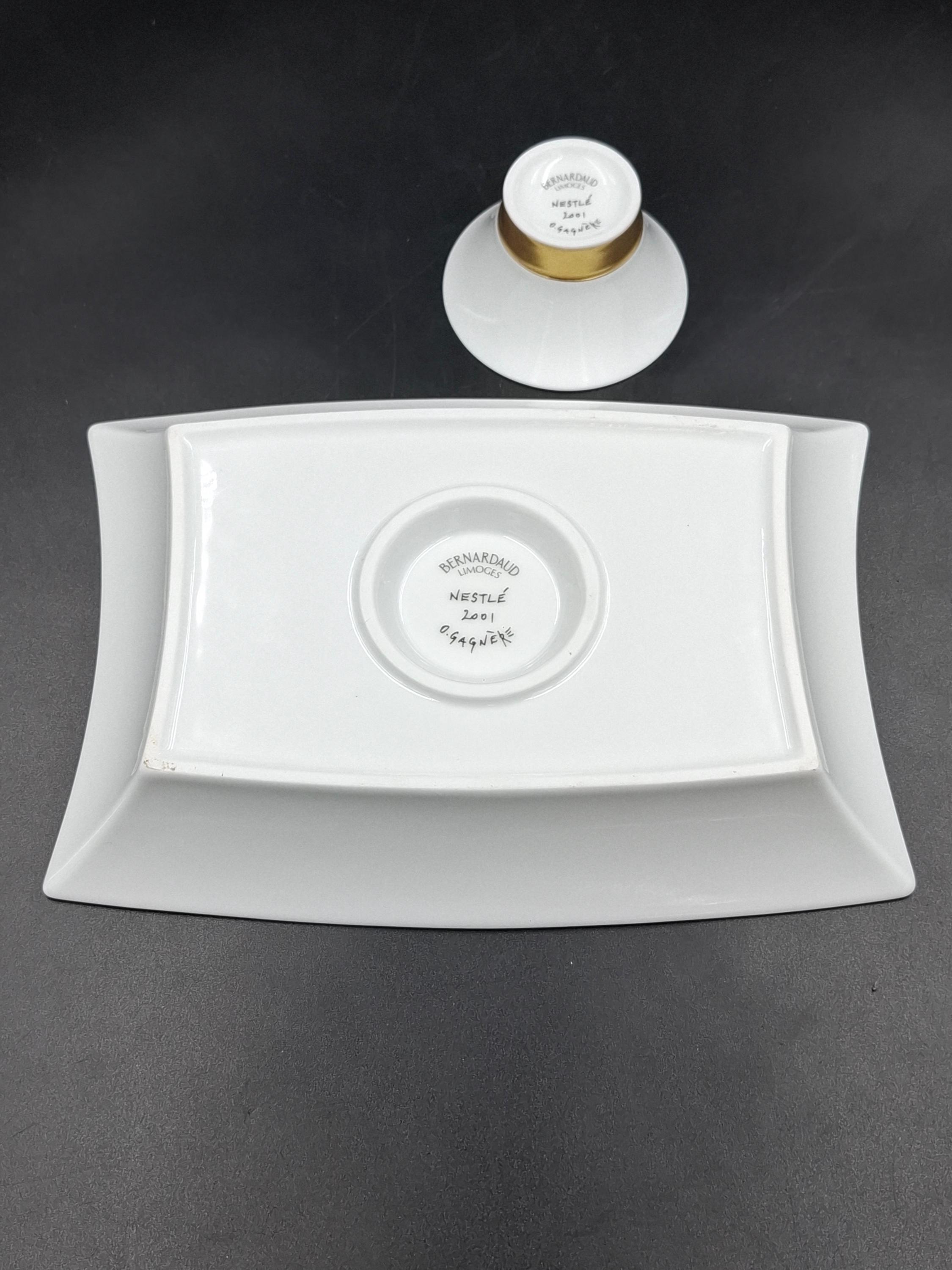 Rare Bernardaud Limoges X Nestlé 2001 Collector's Set by Olivier