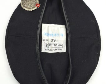実物 スイス軍 ベレー帽 57cm 領土師団 ミリタリー 帽子 制帽 ヨーロッパ 山岳歩兵師団第10ベレー帽 スイス陸軍特殊部隊制服 サイズ60 - Etsy 日本