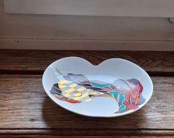 Vintage Rosenthal JVD Vaart Brigitte Doege Plate Germany 1980s