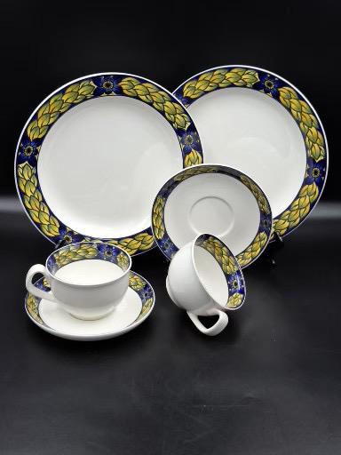 Royal Copenhagen Blue Pheasant Set 2 Trio Vintage Tea Coffee Сup