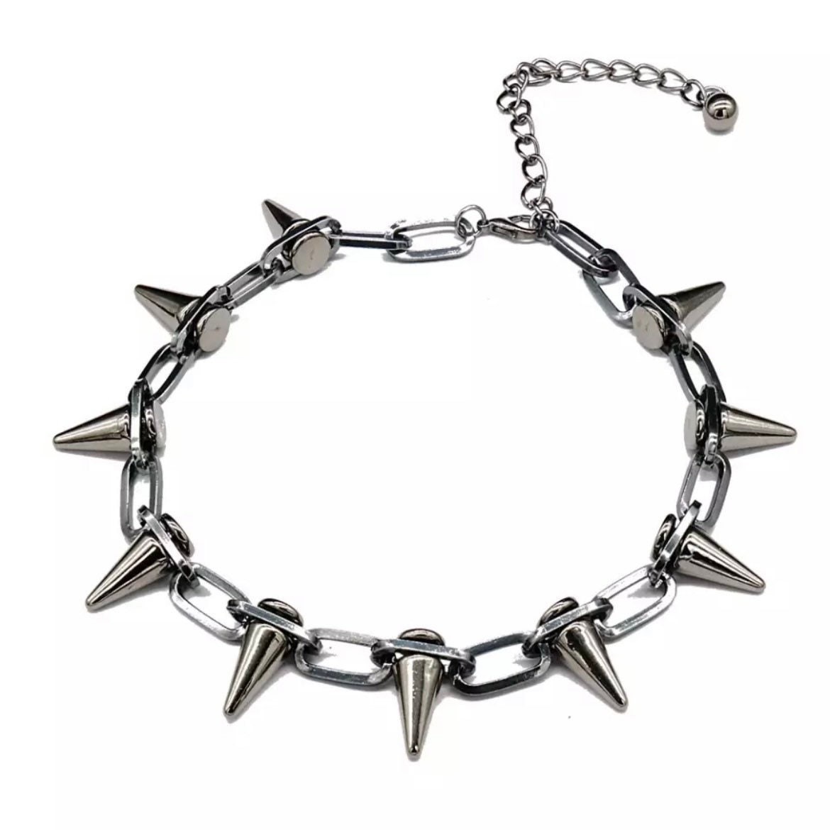 Spikes stainless deals steel bracelet
