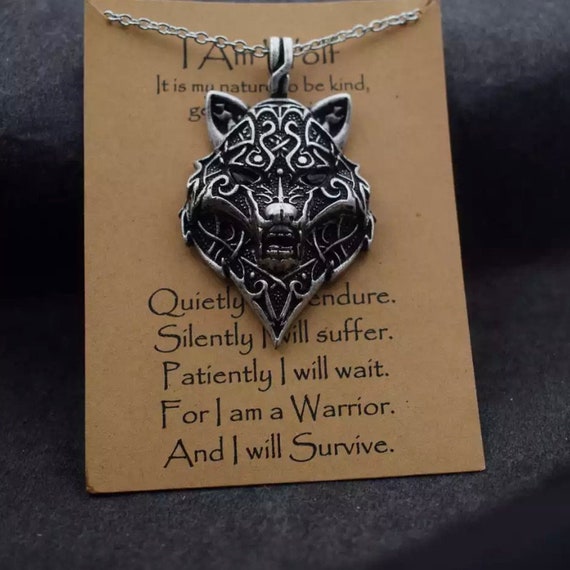 Wolf pendant best sale meaning