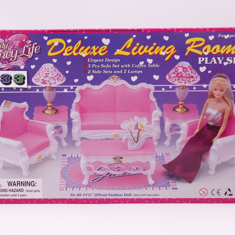 Barbie Living Room Furniture - Etsy