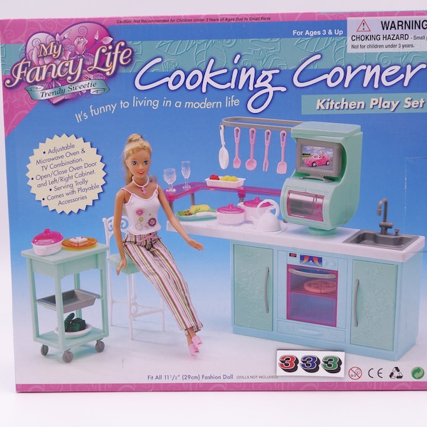 Corner Play Kitchen Etsy