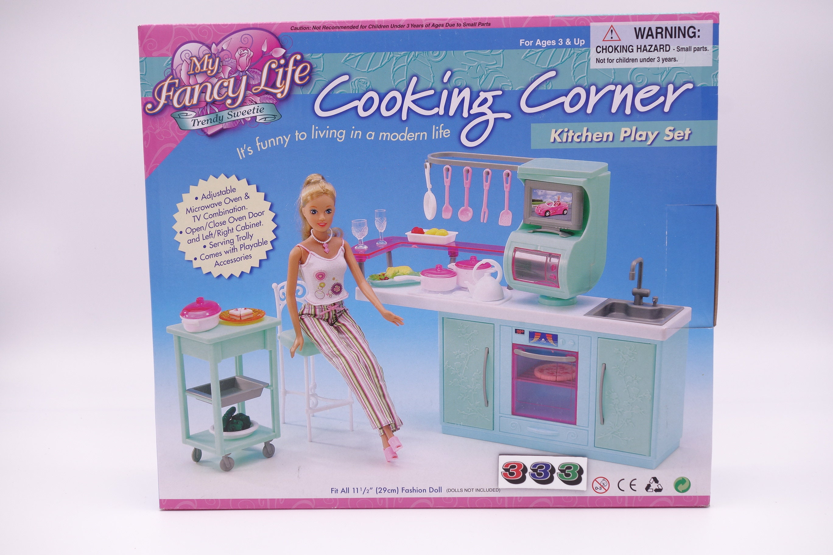 My Fancy Life Cooking Corner Kitchen Play Set no. 2816 Etsy Canada