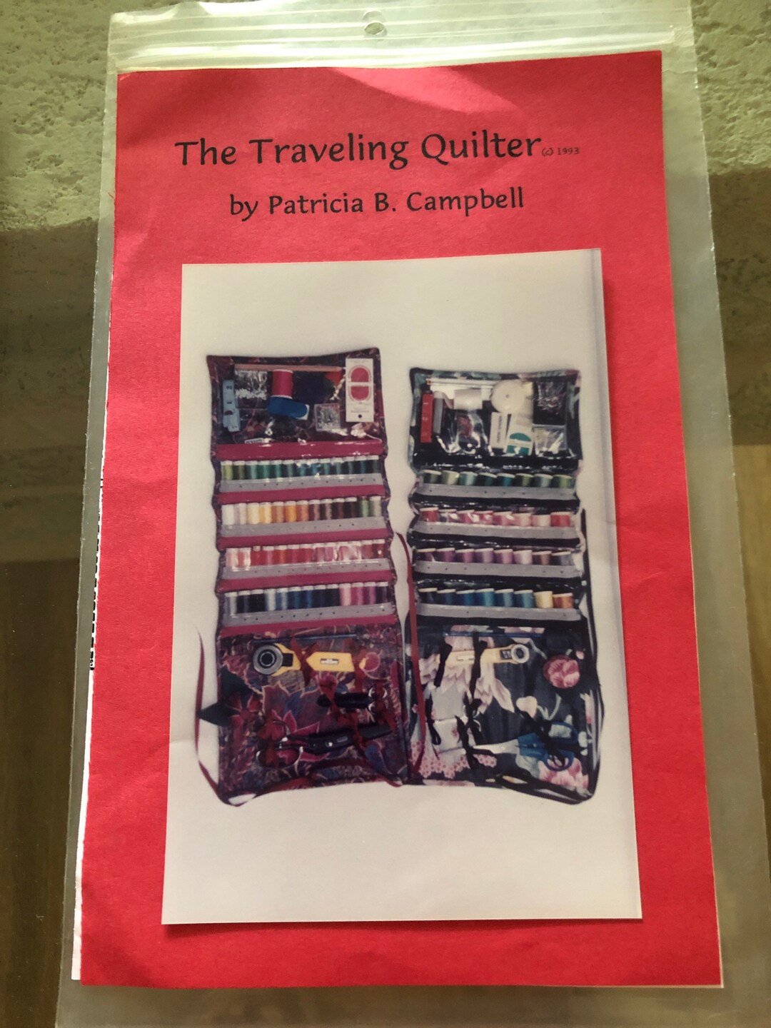 Traveling Quilter Carrier Vintage Patternpatricia B Campbell Etsy
