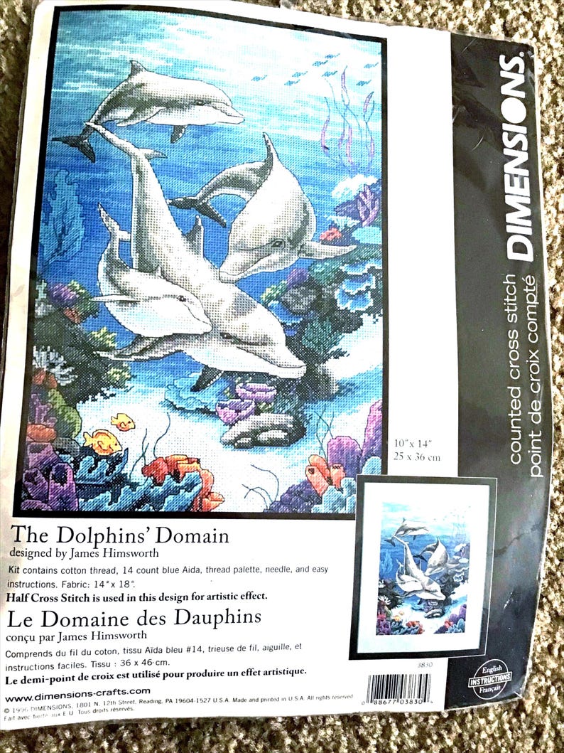 Cross-Stitch-Set „Harmonie“ – 25,4 X 35,5 Cm, Inkl. Stoff, Garn, Nadel & Anleitung