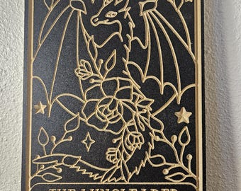 The 'WingLeader' Bookish Tarot Card
