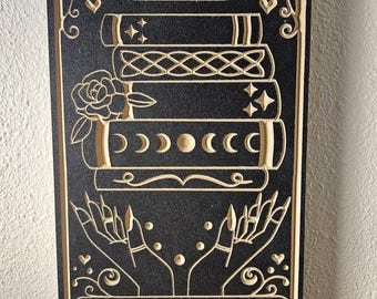 The 'TBR' Bookish Tarot Card