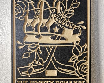 The 'Hockey Romance' Bookish Tarot Card