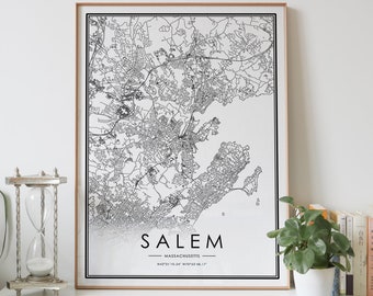 Salem Ma Print - Etsy