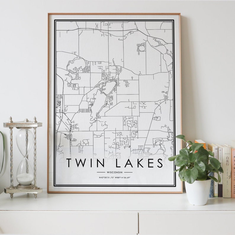 twin-lakes-wisconsin-wi-usa-city-map-print-personalized-etsy