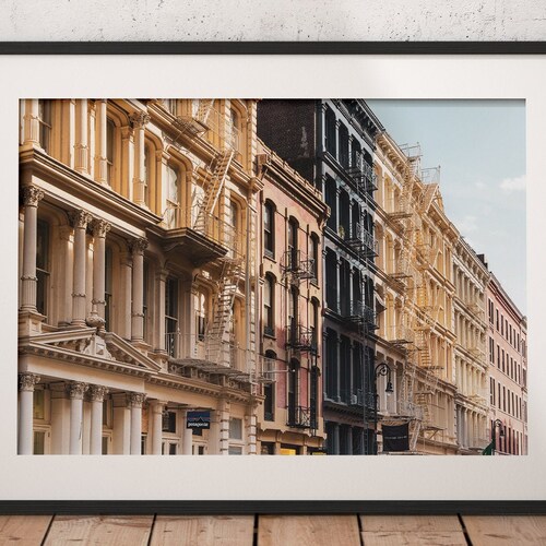 Soho Photo New York Print New York City Photography Print Etsy
