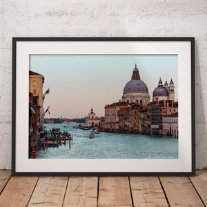 Venice Print, Italy Print, Grand Canal Print, Venezia Print, Italia Print, Venetian, Seascape, Wall Art, Wall Decor, Landscape