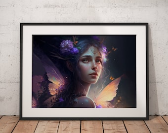 Fairy Print, Fairy Art, Fairy, Dreamscape Print, Fantasy Print, Dreamy Print, Fantasy Art, Fantasy Illustration, Fine Art