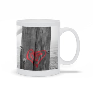 Brooklyn Bridge Heart Mug