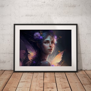 Fairy Print, Fairy Art, Fairy, Dreamscape Print, Fantasy Print, Dreamy Print, Fantasy Art, Fantasy Illustration, Fine Art