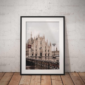 Duomo di Milano, Milan, Italy, Italia, Milano, Wall Art, Wall Print, Architecture, Gothic, Travel Photography, Church