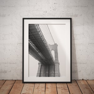 Brooklyn Bridge, Brooklyn, Brooklyn Bridge BW, BW Wall Art, Photography, Travel, Landscape Photography, Architecture, New York City